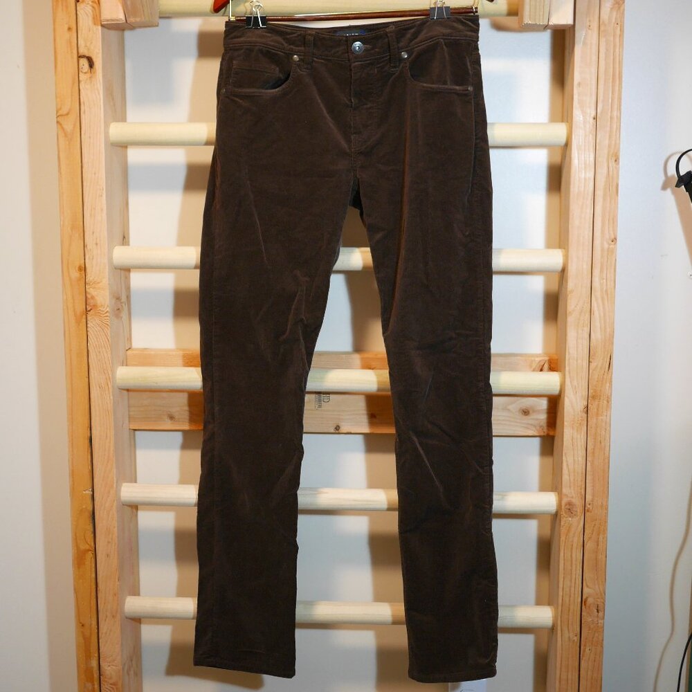 Paige Federal Slim Straight Corduroy Trousers